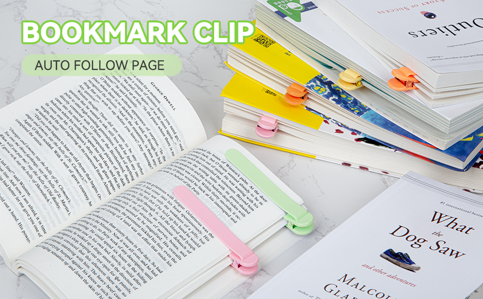 3Pcs Smart Silicone Bookmarks