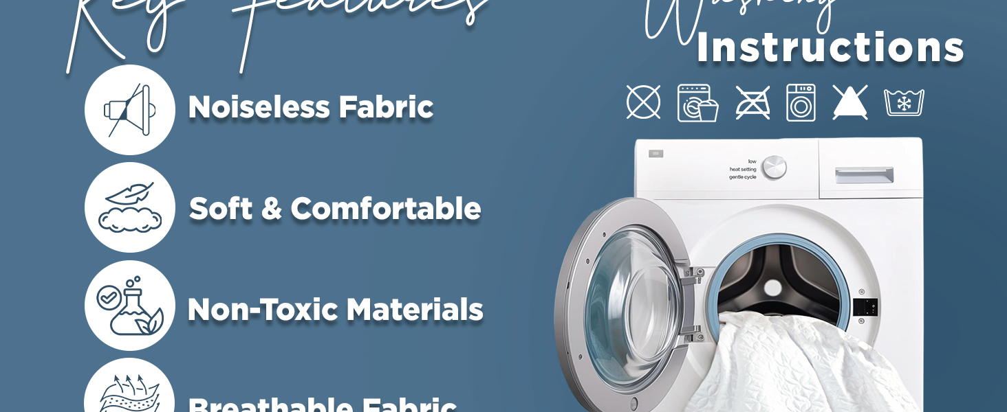 Waterproof Mattress Protector Full Size Quilted