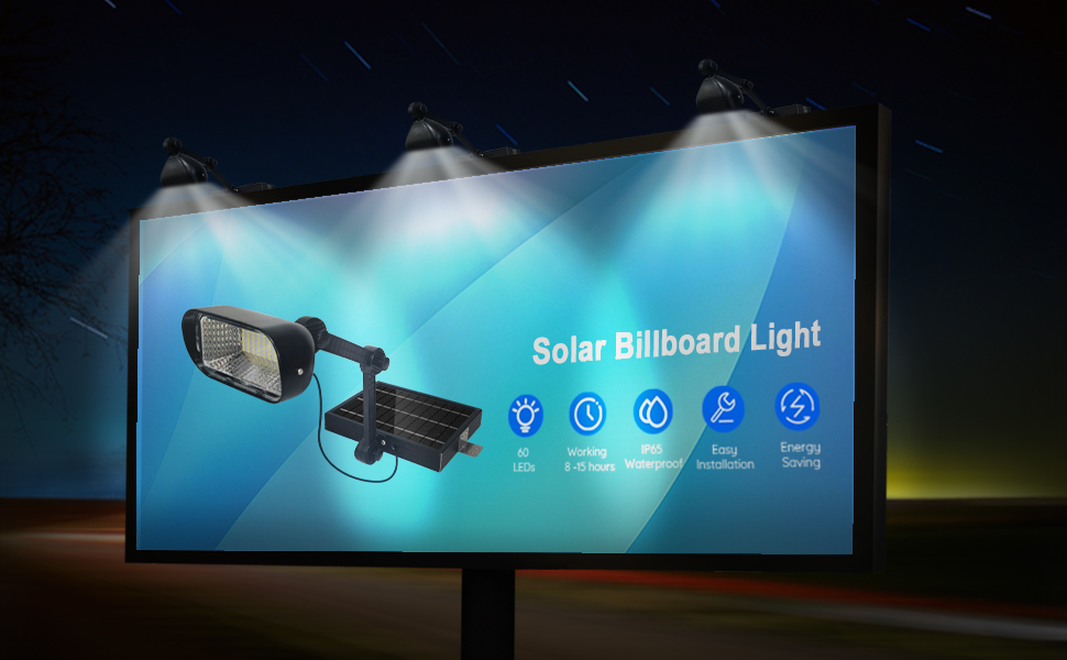 Solar sign light