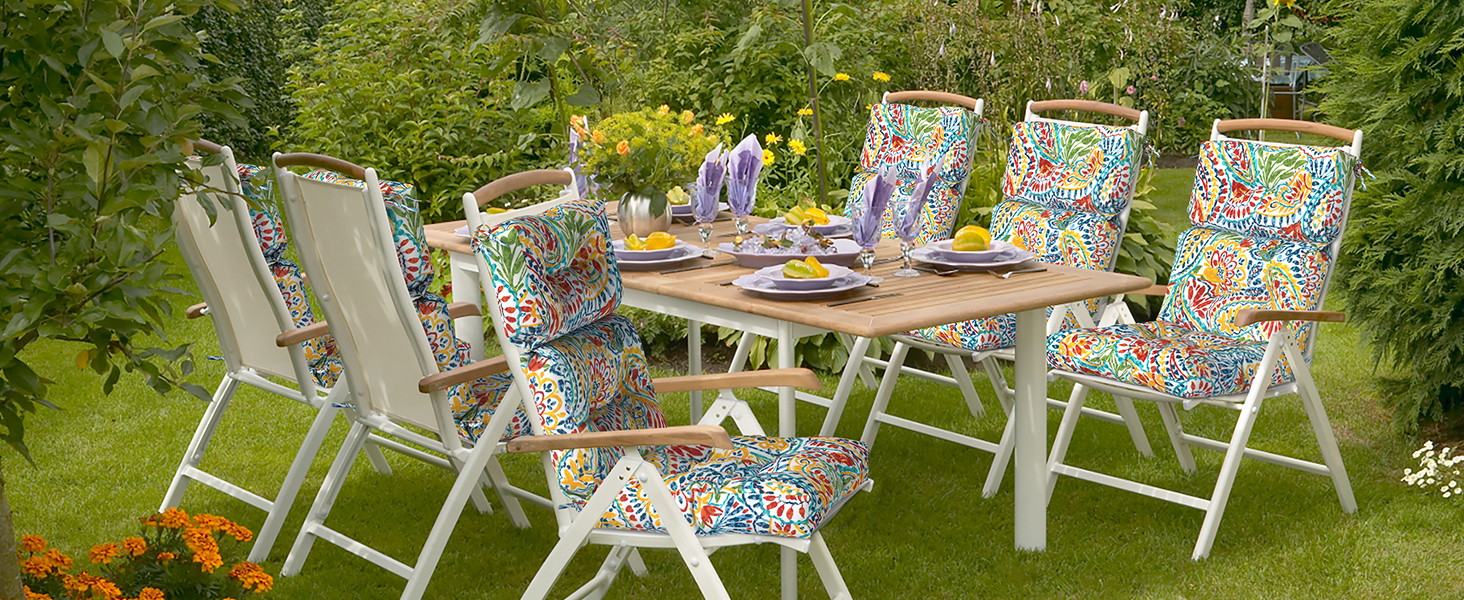 high back chair cushions