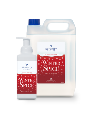 winter spice alcohol free foam sanitiser