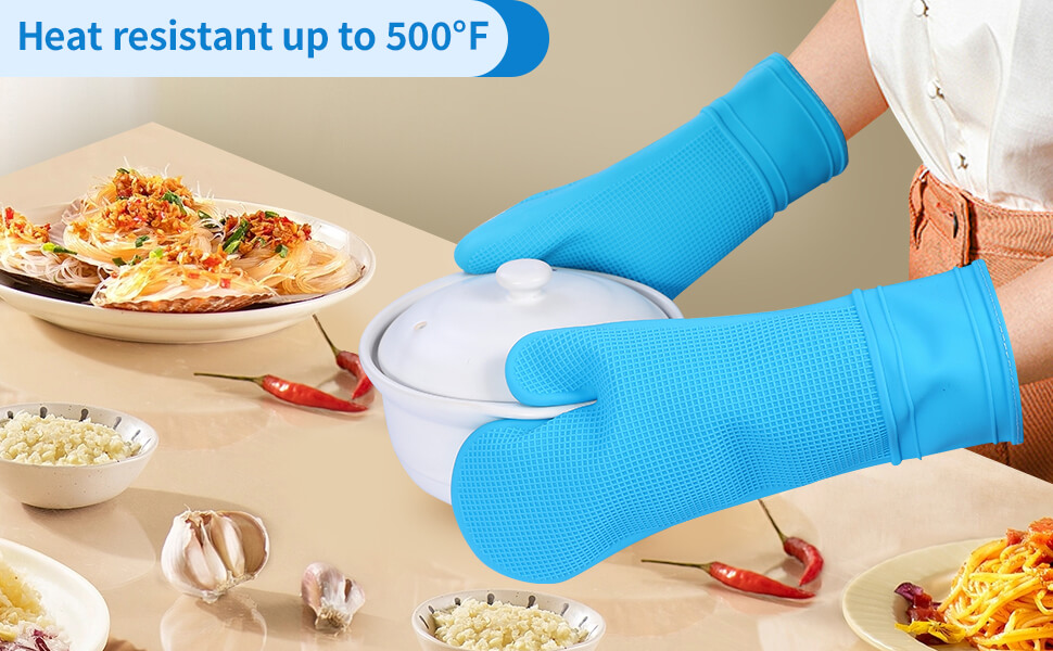 silicone oven mitts