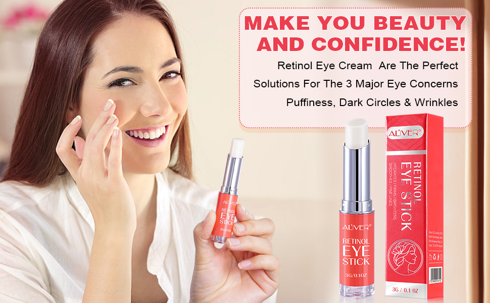 Under Eye Cream Anti Aging Retinol Eye Cream for Dark Circles and Puffiness