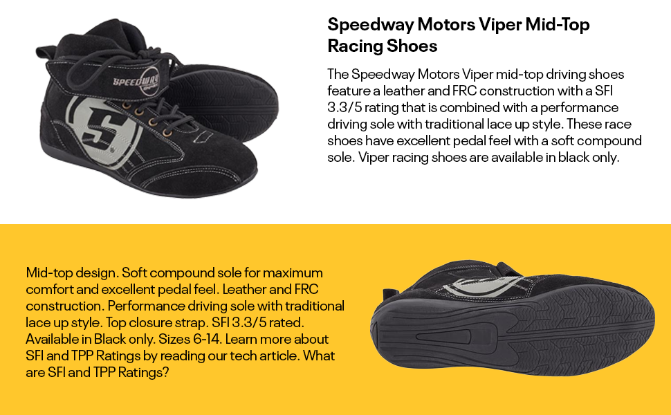 レフティ Amazon.com: Speedway Motors Viper Mid-Top SFI 3.3/5 Racing