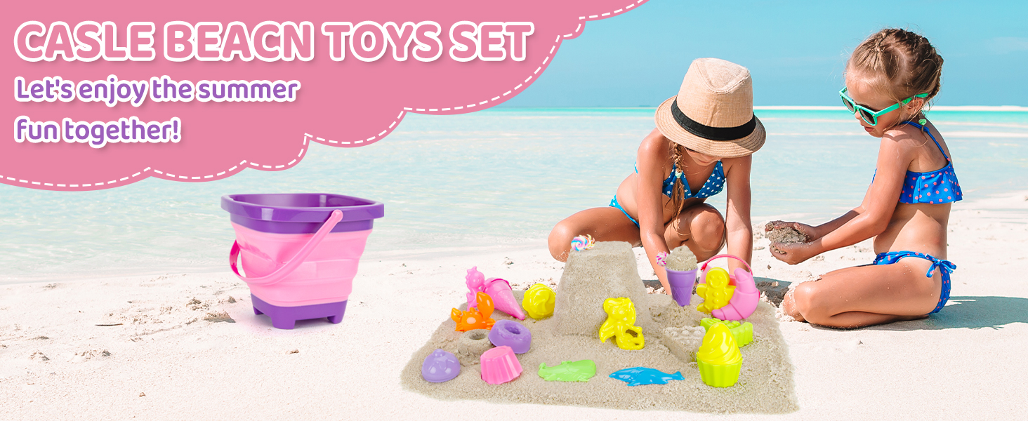 Collapsible Beach Toys Set