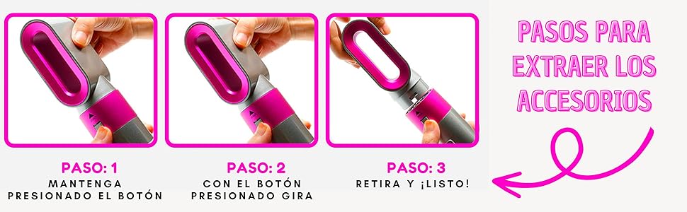 Cepillo Secador De Cabello Multifuncional De Aire Caliente Rizador :  Amazon.com.mx: Belleza