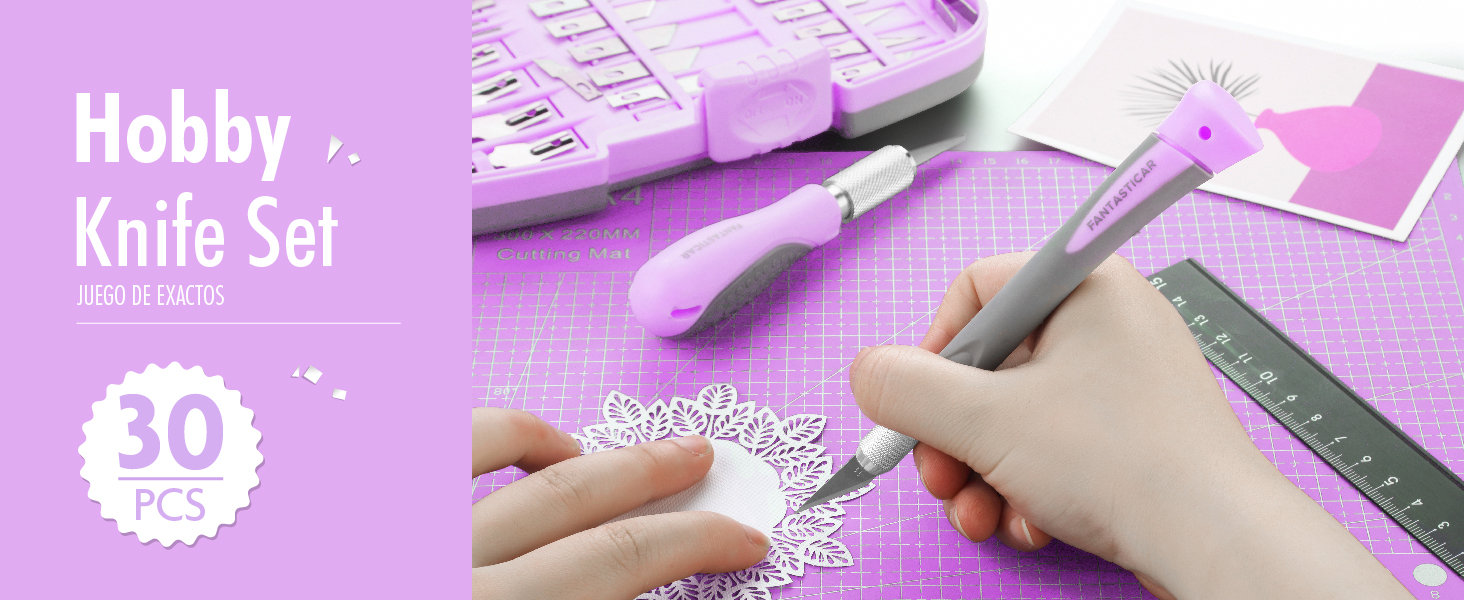 FANTASTICAR purple craft knife 30PCS