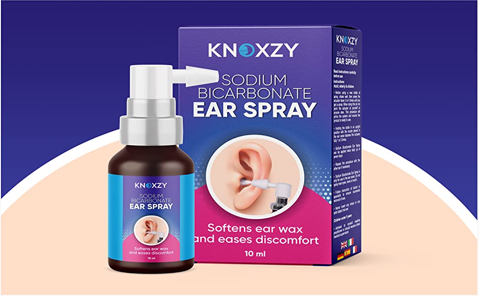 Knoxzy Ear Soothing Sodium Bicarbonate Ear Spray