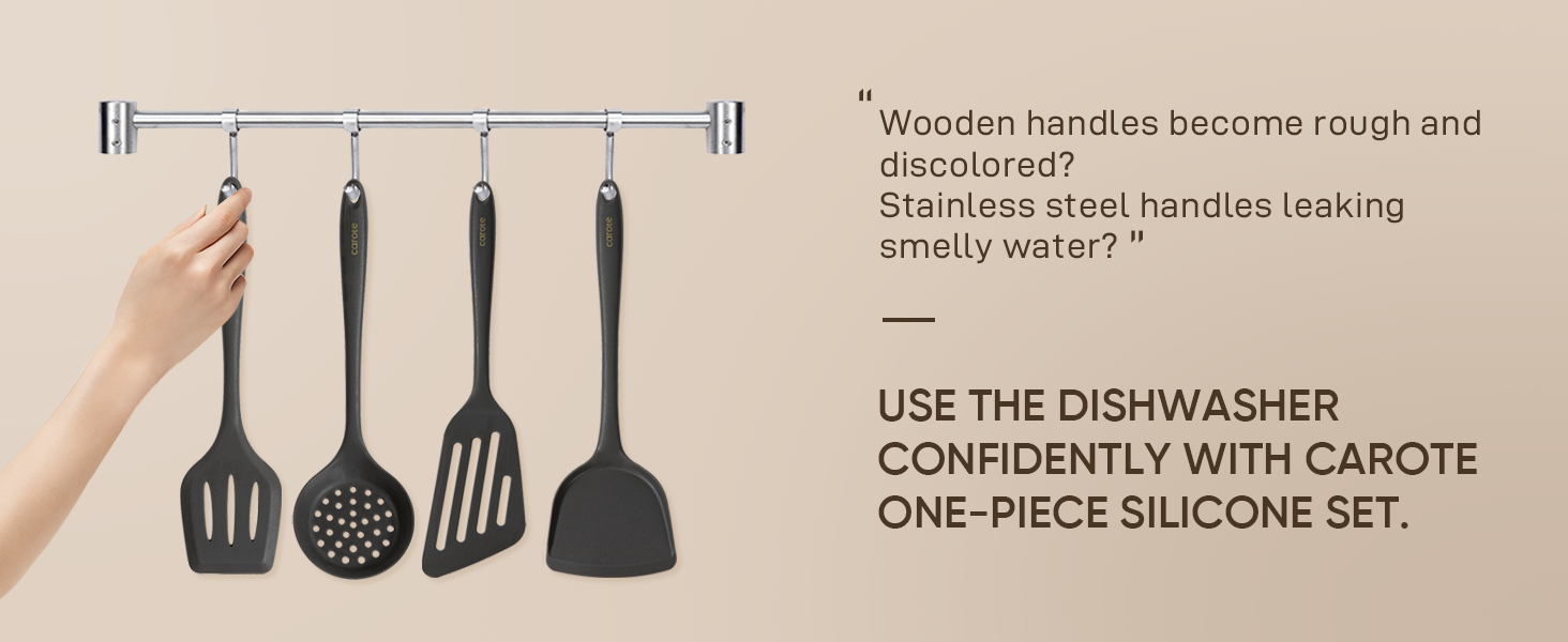 kitchen utensils set silicone cooking utensils set