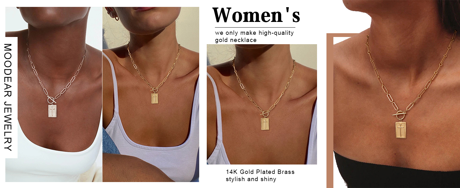 chunky gold necklace