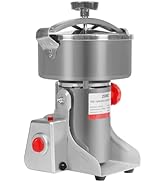 2500g/5.51lbs Electric Grain Mill Grinder, 304 Stainless Steel 4500W High-Speed Electric Spice Gr...