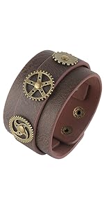 Leather Armband Wristband Bracelet