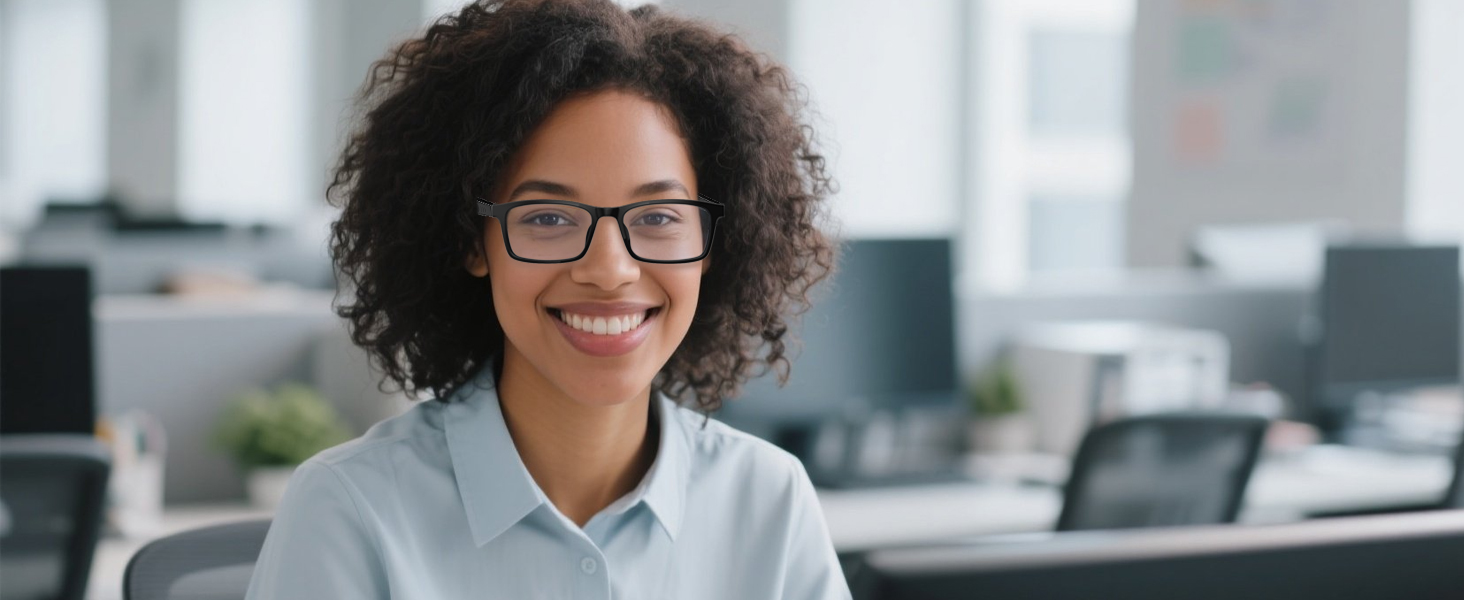 smart bluetooth eyeglasses for women, suitable for working