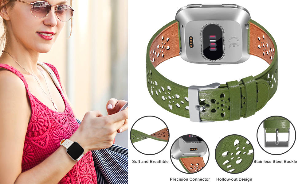 Leather Versa Bands details