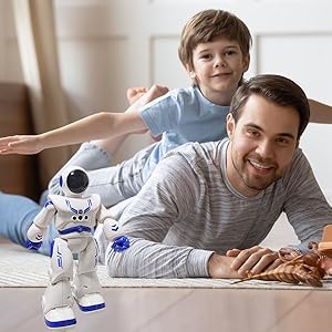 Remote control robot toy