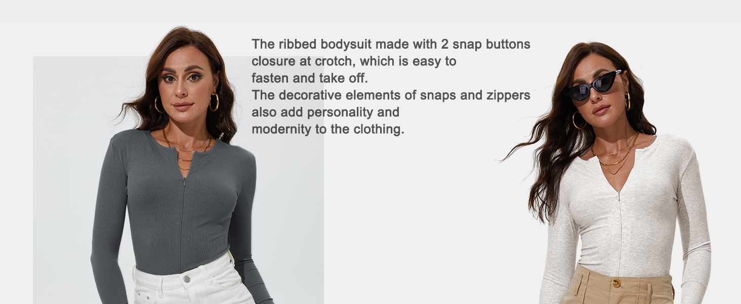 ribbed long sleeve top