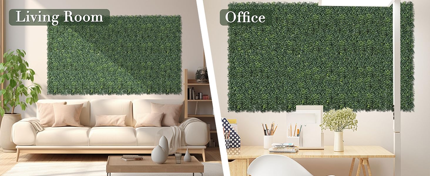 greenery backdrop