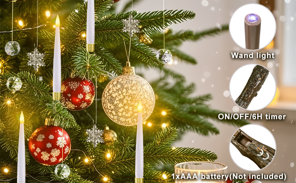 Christmas Tree Candles