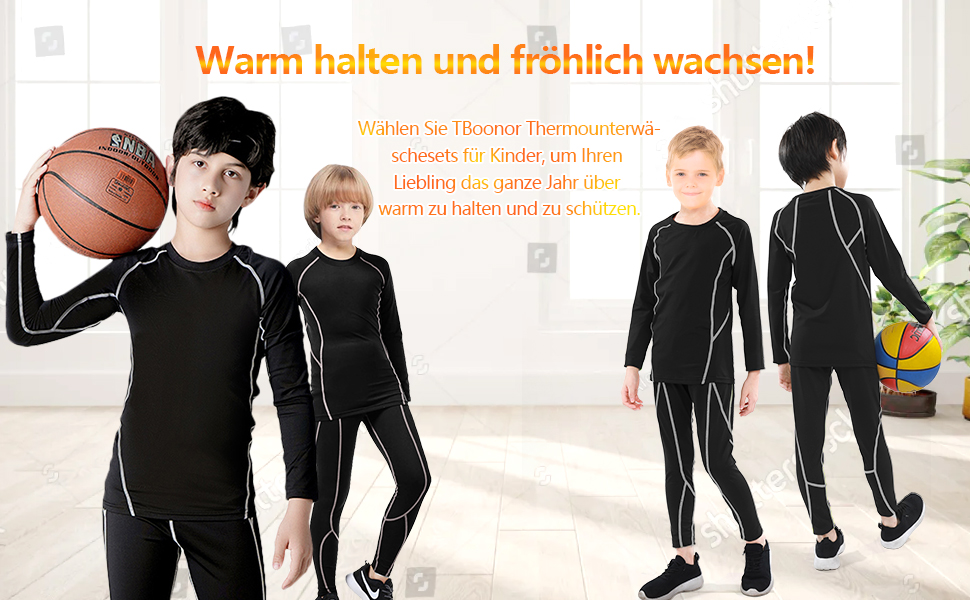 Thermounterwäschesets für Jungen