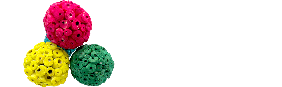 Rainbow Sola Balls M&M Bird Toys Handmade Colorful Pet Safe Foraging Shredding Foot Toys light