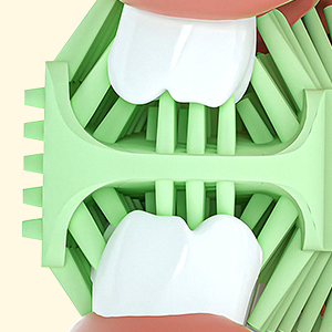 U-förmige Kinderzahnbürsten