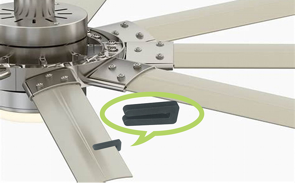 SOEAEODG 24 PCS Ceiling Fan Blade Balancing Kit,6 Set Ceiling Fan Blade Balancing