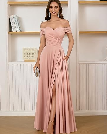Satin Bridesmaid Dresss