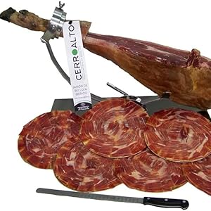 CERROALTO | Estuche Jamón de Bellota 100% Ibérico loncheado a ...