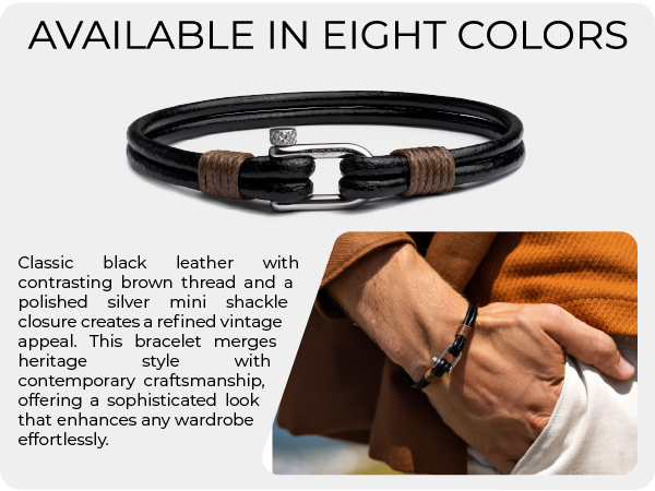 Amazon.com: Elegatto Helix Premium Braided Leather Bracelet