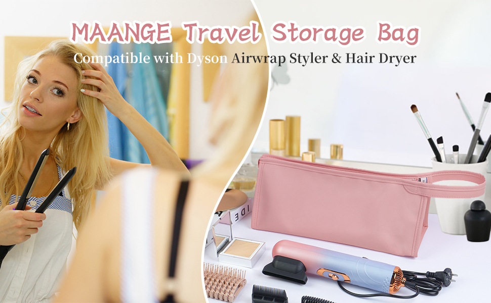 MAANGE Travel Case for Dyson Airwrap Styler/Shark Flexstyle