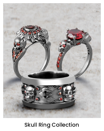 Skull Rings Couple