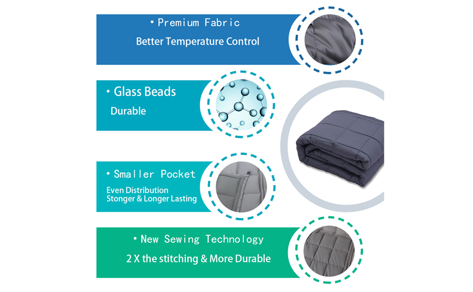 Dinosaur Weighted Blanket Breathable Heavy Blanket