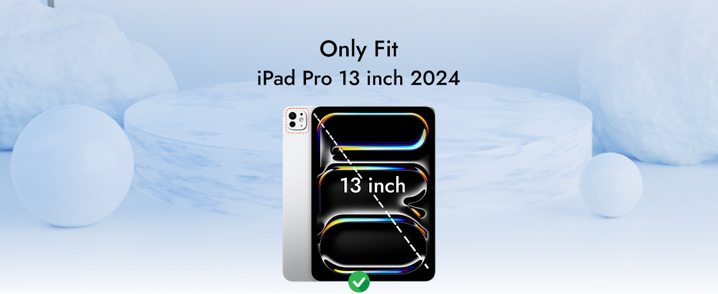 Only Fit For iPad Pro 13 inch 2024