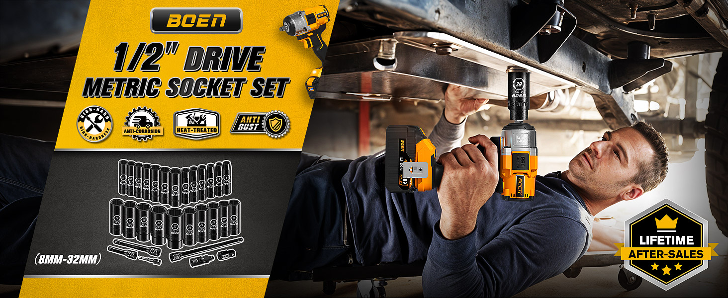 metric socket set