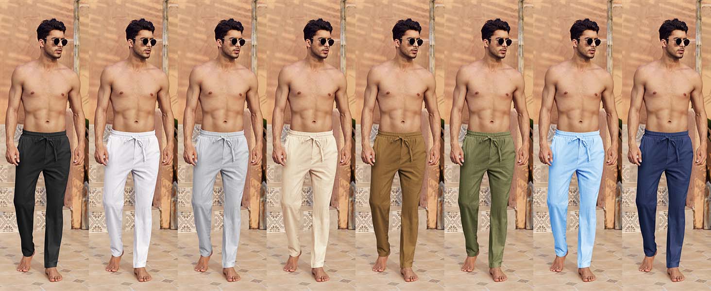 Herren Leinenhose