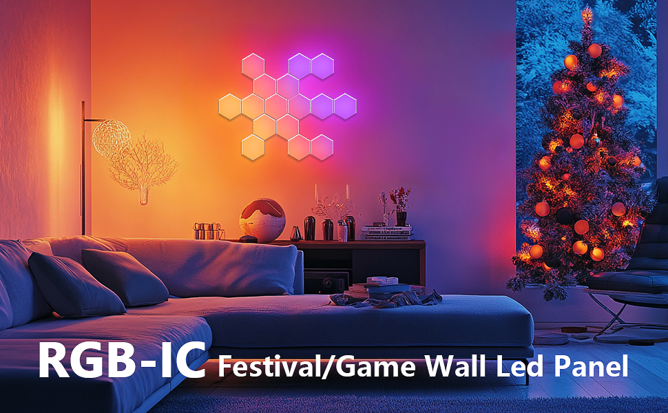 پنل LED شش ضلعی