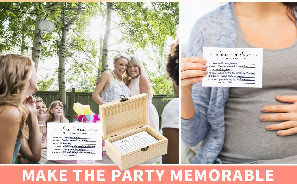 Baby Advice Cards For Baby Shower