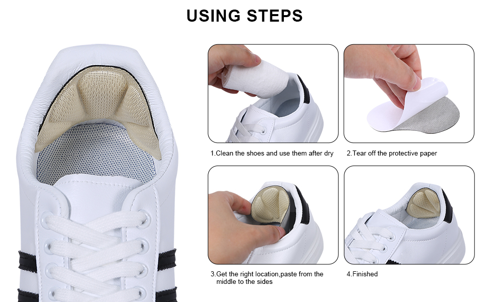 Buy Bonzella Back of Heel Inserts Cushion Pads Inserts for Women & Men