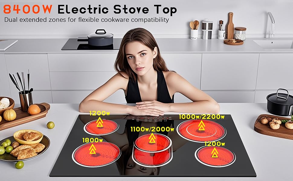 30 inch electric cooktop