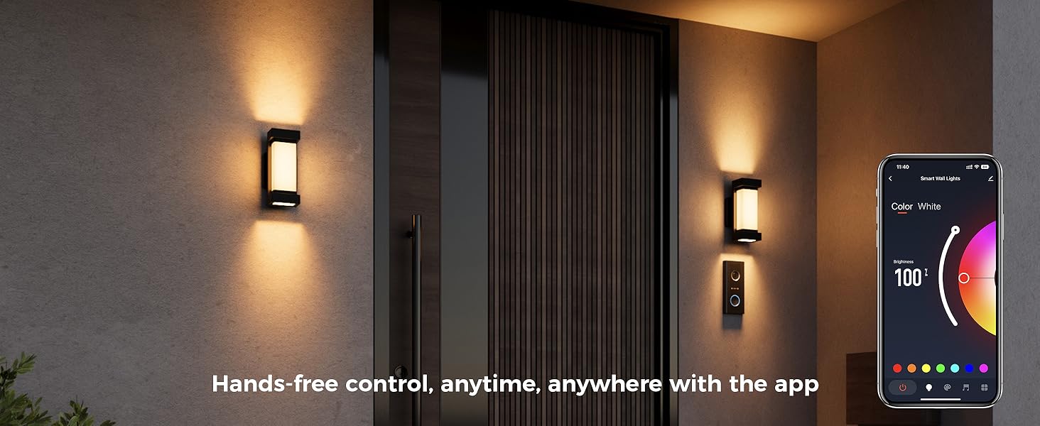 smart wall lights