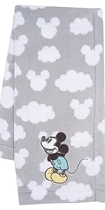 Moonlight Mickey Baby Blanket