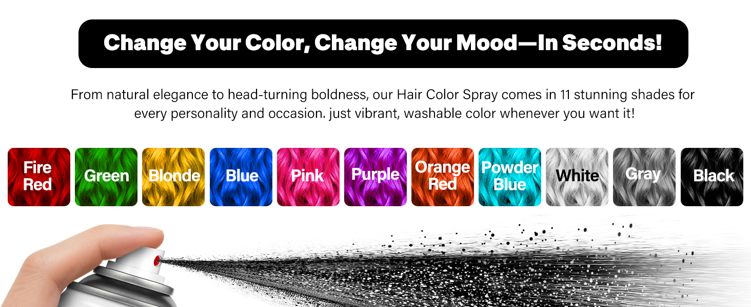 Temporary Hair Color