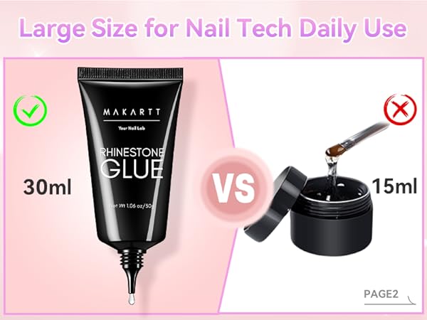 nail rhinestone glue