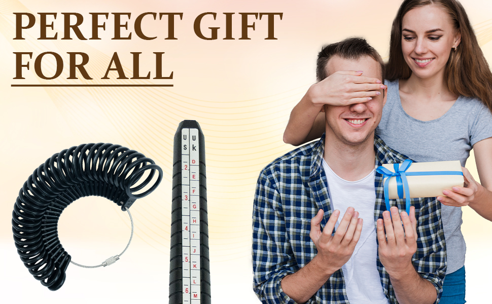 Ring Sizer UK Women & Men Ring Measurement Tool UK Sizes A to Z+6