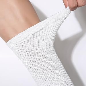 white ankle socks