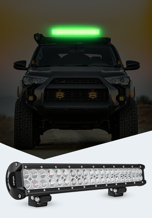 126W 20Inch Spot Flood Combo Led Light Bar