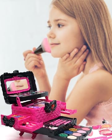 Maquillage  Enfant Jouet  Jouet  Fille Jouet  Kit Non Toxique Cadeau Noël  Anniversaire Lavable