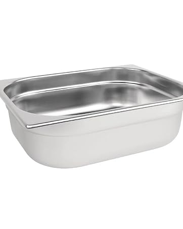 professional gastronorm pans trays commercial kitchen food serving storage containers for bain marie
