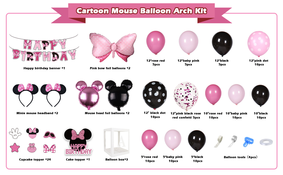 minnie mouse birthday party supplies