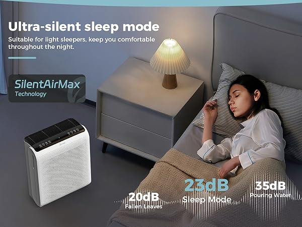 air purifier with sleep mode